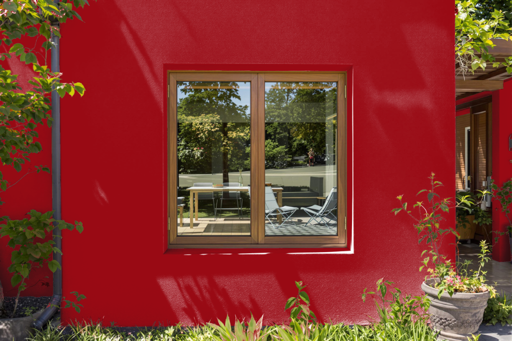 outdoor paint color with benjamin-moore heritage-red-hc-181
