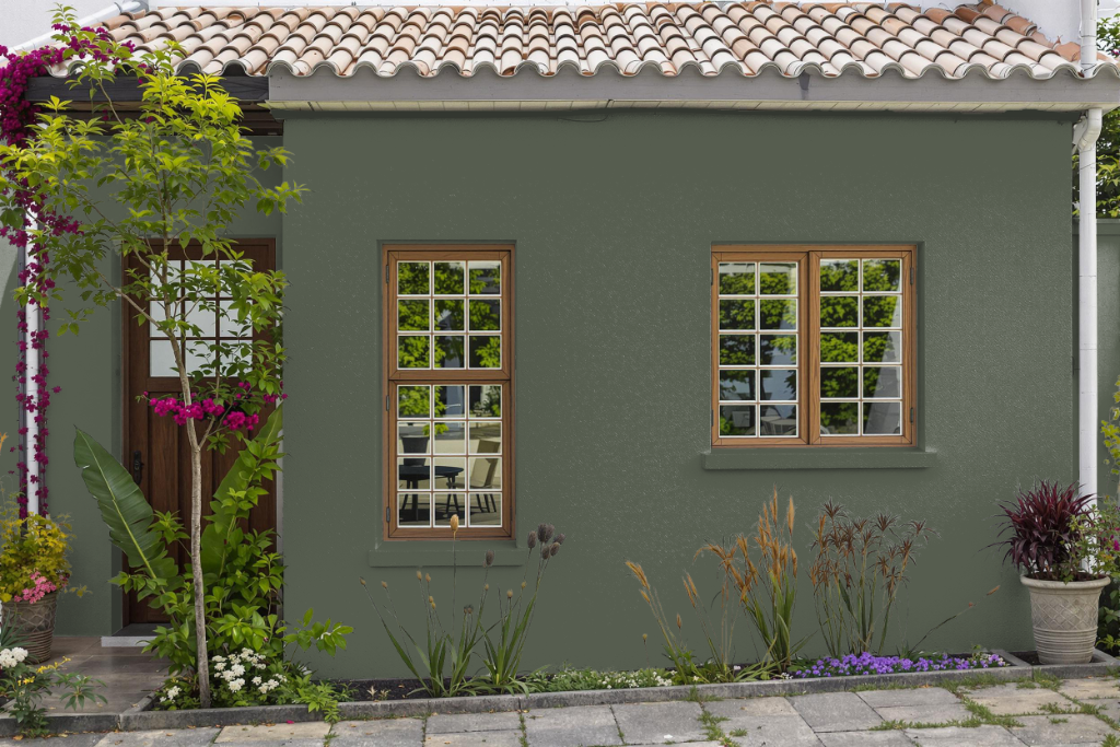 outdoor paint color with benjamin-moore vintage-vogue-462