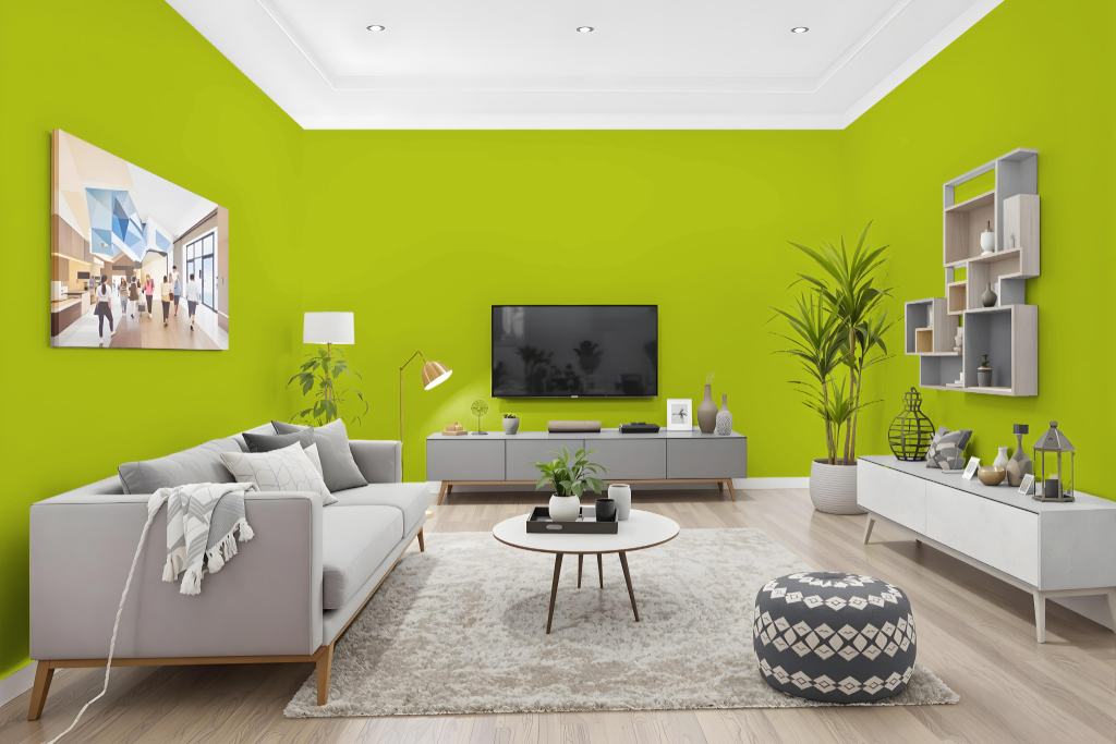 living room paint color with sherwin-williams center-stage-sw-6920