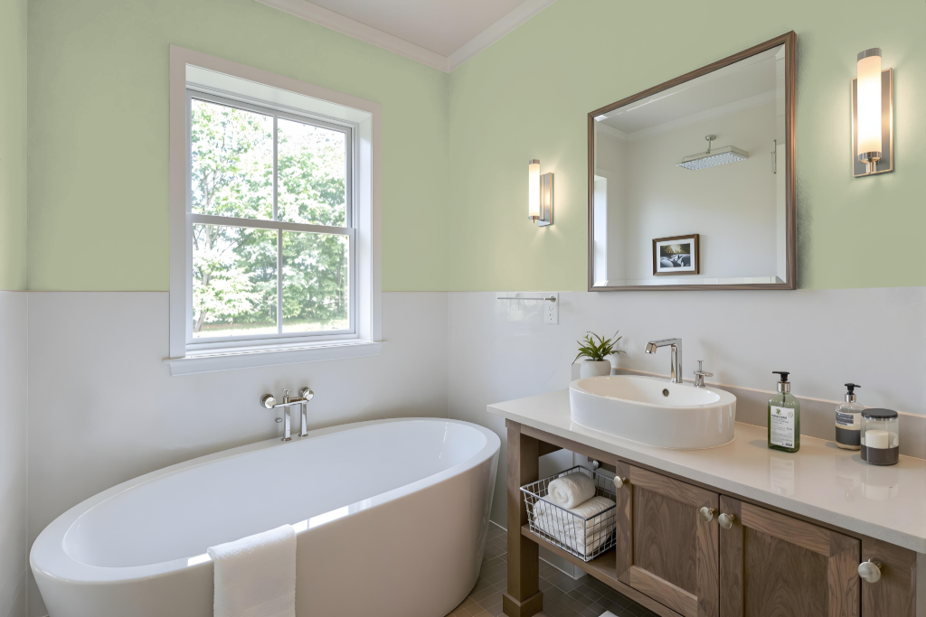 bathroom paint color with behr cottage-hill-hdc-ct-28