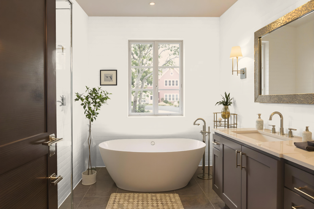 bathroom paint color with dulux vintage-chandelier-30yy-78-035